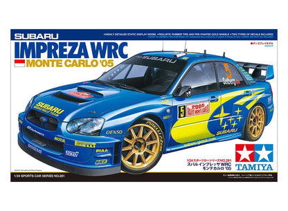 Tamiya 1/24 Cars - Subaru Impreza WRC Monte Carlo 2005 - 24281 - Product Image