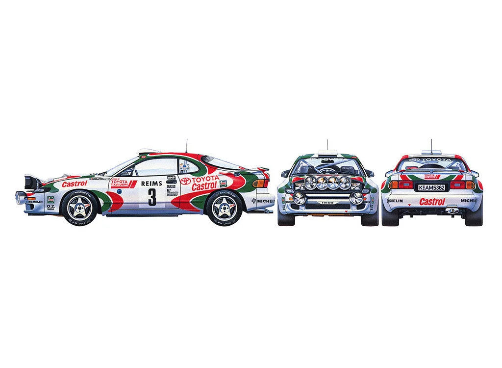 Tamiya 1/24 Cars - Toyota Castrol Celica GT-Four '93 - 24125 - Product Image