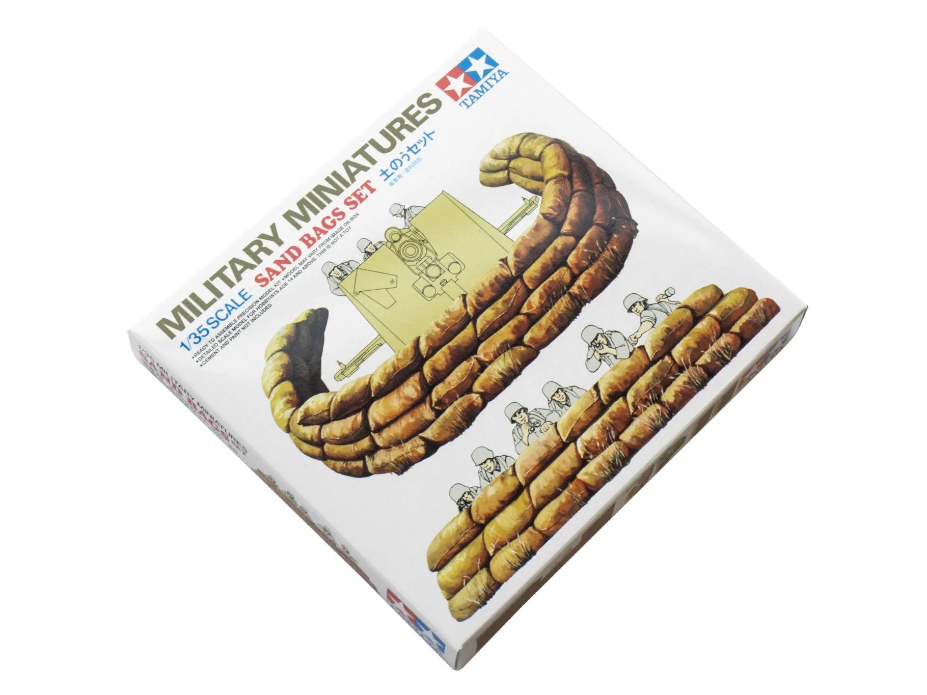 Tamiya 1/35 Military - 1/35 Sand Bags Set - 35025 - Product Image