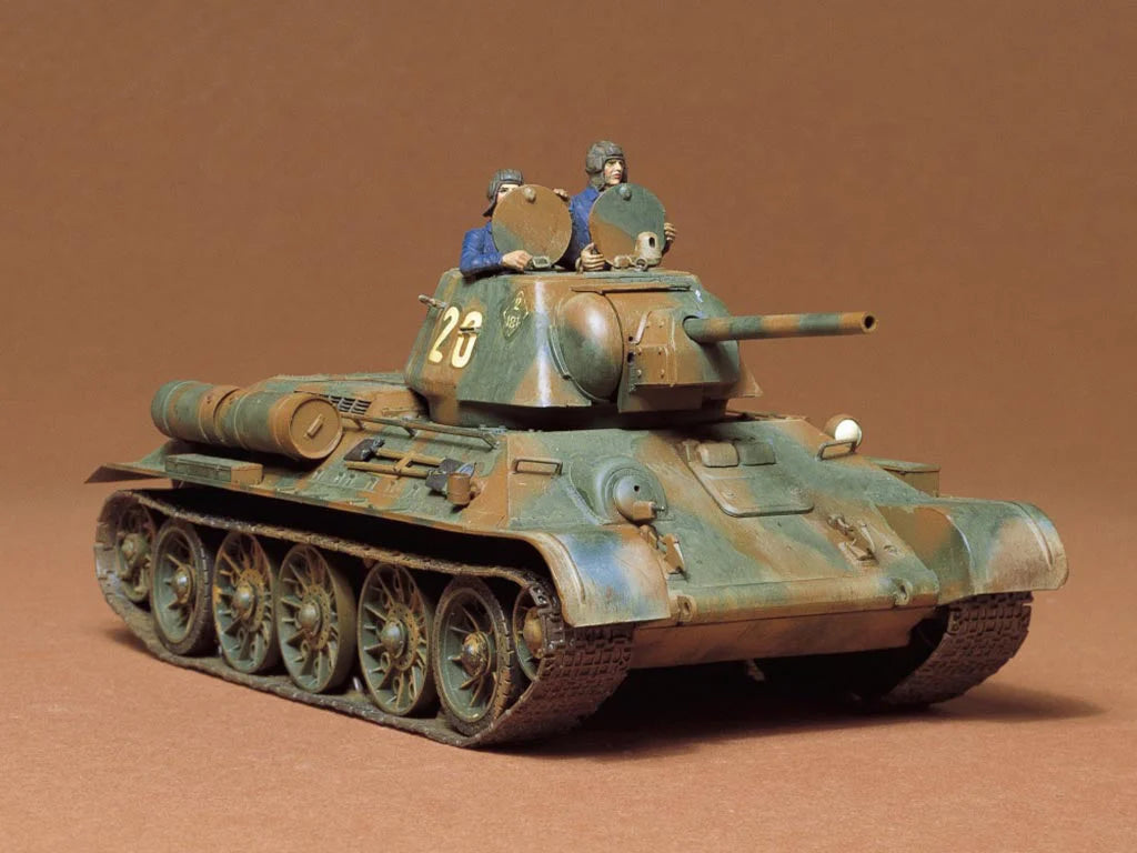 Tamiya 1/35 Military - 1/35 T34/76 1943 Russian Tank - 35059 - Product Image