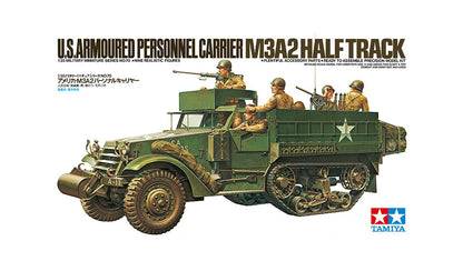 Tamiya 1/35 Military - 1/35 U.S. Armoured Personnel Carrier M3A2 Half-Track - 35070 (PRE-ORDER) - Product Image