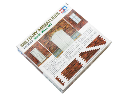 Tamiya 1/35 Military - Brick Wall Set - 35028 - Product Image