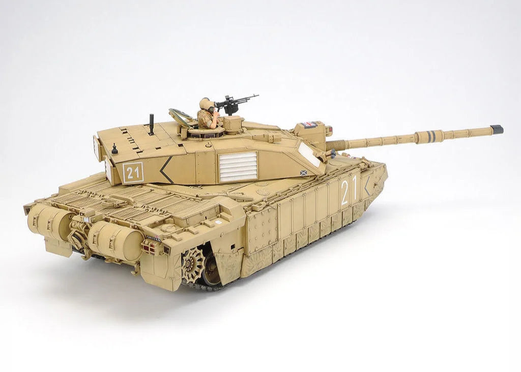 Tamiya British MBT Challenger 2 Desertised 1/35 Scale Model Kit (35274)