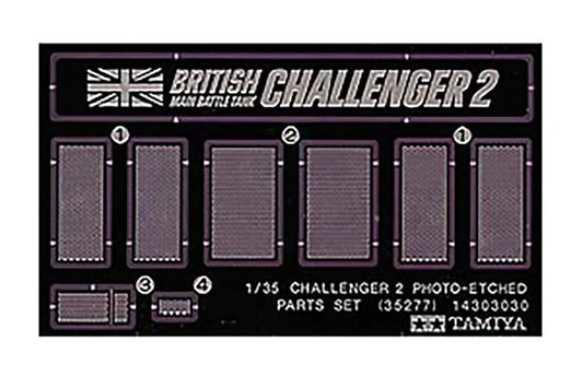 Tamiya 1/35 Military - Challenger 2 Photo-Etched Part - 35277 - Product Image