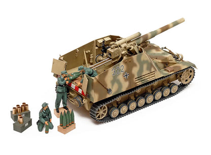 Tamiya 1/35 Military - German Heavy Self-Propelled Howitzer Hummel (Late Production) - 35367 - Product Image