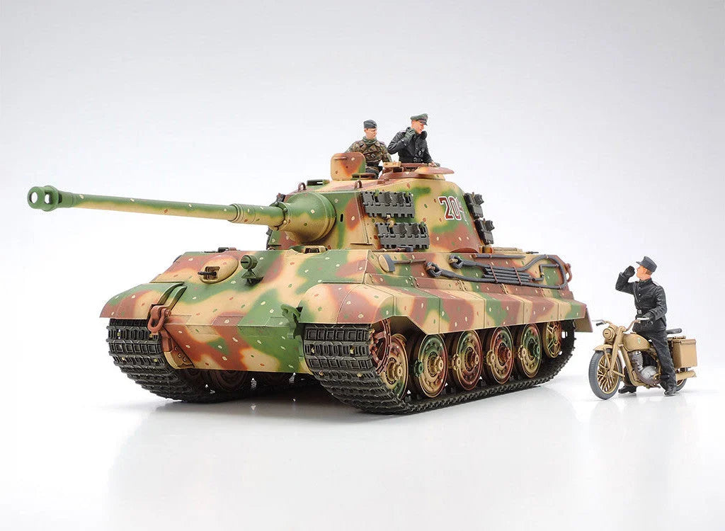 Tamiya 1/35 Military - German King Tiger Tank (Ardennes Front) - 35252 - Product Image