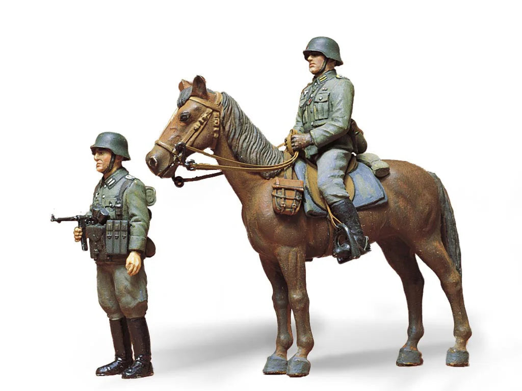 Tamiya 1/35 Military - German Mounted Infantry Ltd - 35053 - Product Image