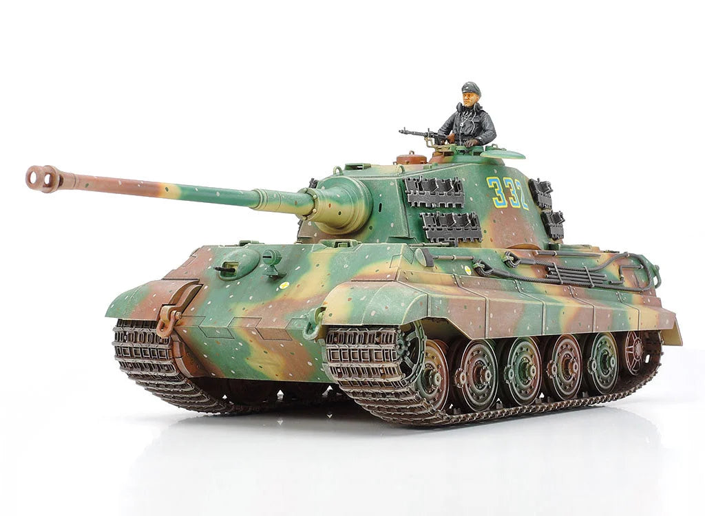 Tamiya 1/35 Military - King Tiger Production Turret - 35164 - Product Image