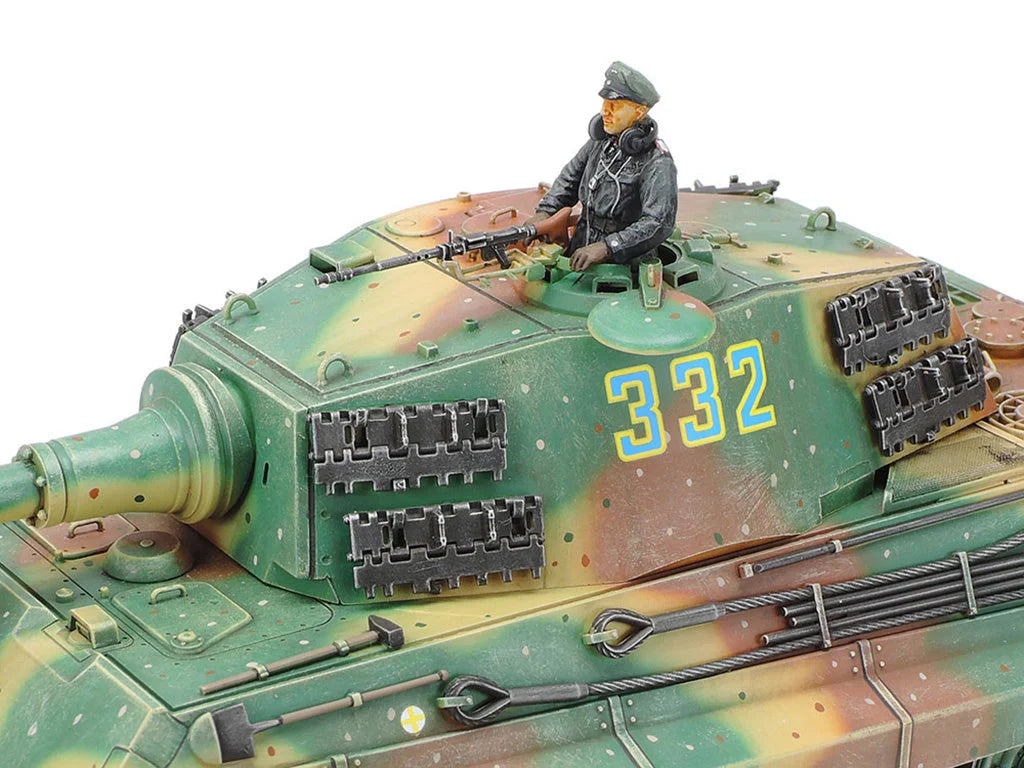 Tamiya 1/35 Military - King Tiger Production Turret - 35164 - Product Image