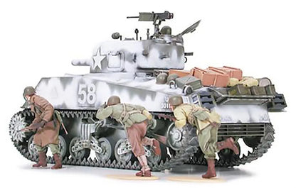 Tamiya 1/35 Military - M4A3 Sherman 105mm Howitzer A.Troop - 35251 - Product Image