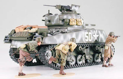Tamiya 1/35 Military - M4A3 Sherman 75mm Gun Late - 35250 - Product Image