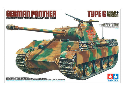 Tamiya 1/35 Military - Panther Type G Early Version - 35170 - Product Image