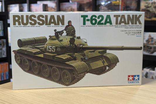 Tamiya 1/35 Military - Russian T-62A Tank - 35108 - Product Image