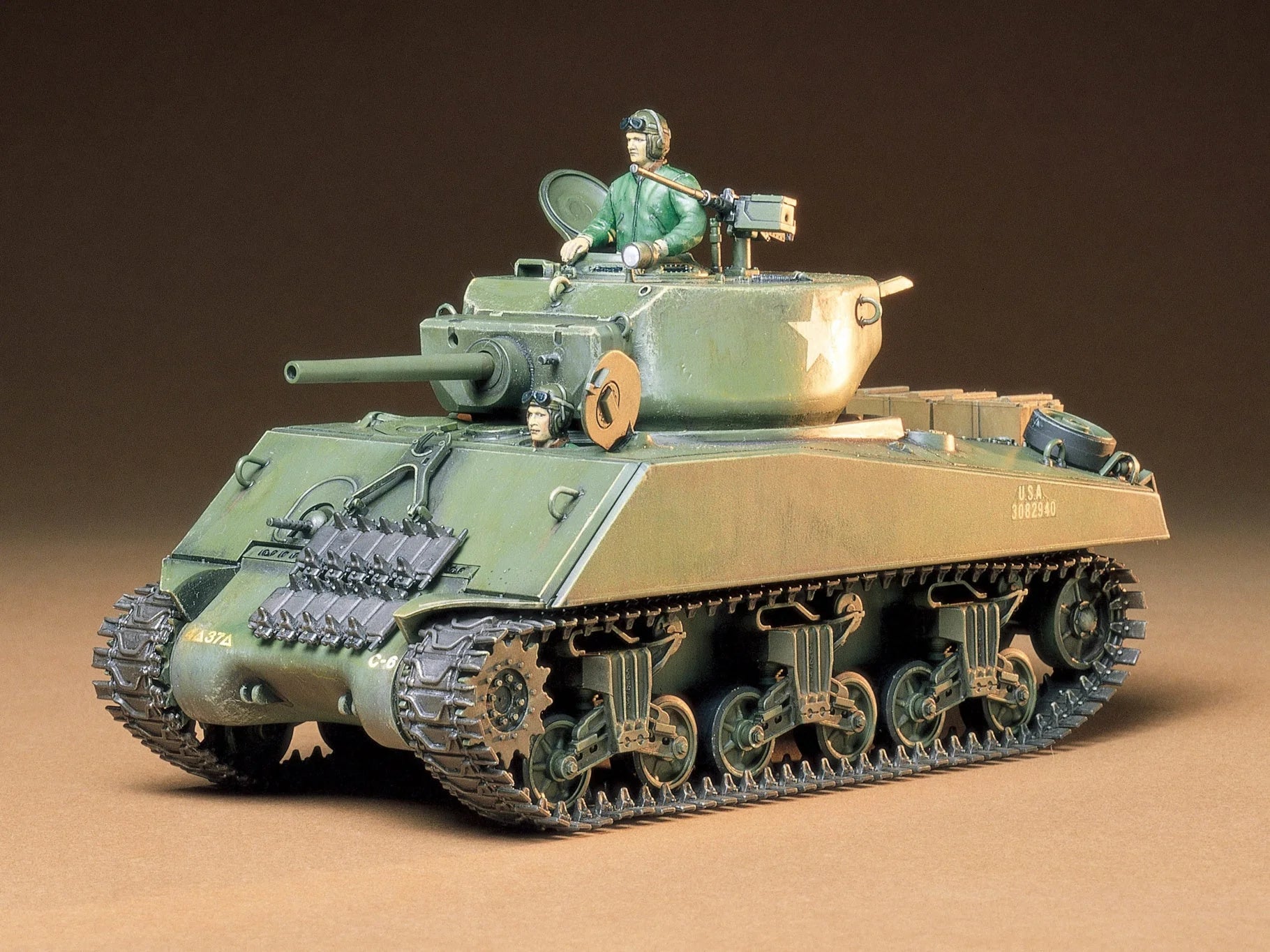 Tamiya 1/35 Military - U.S. M4A3E2 'JUMBO' - 35139 - Product Image