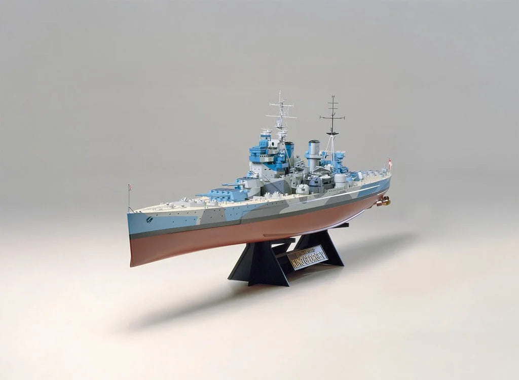 Tamiya 1/350 Ships - 1/350 British King George V Battleship - 78010 - Product Image