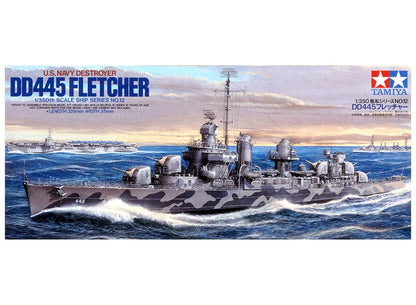 Tamiya 1/350 Ships - U.S. Navy DD445 Fletcher - 78012 - Product Image