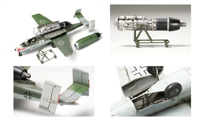 Tamiya 1/48 Aircraft - Heinkel He162 A-2 Salamander - 61097 - Product Image