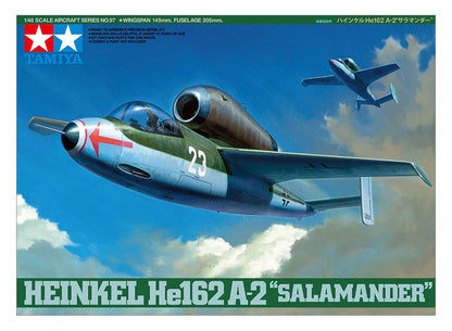 Tamiya 1/48 Aircraft - Heinkel He162 A-2 Salamander - 61097 - Product Image