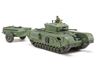 Tamiya 1/48 Military - 1/48 British Churchill Mk.VII Crocodile Tank - 32594 - Product Image