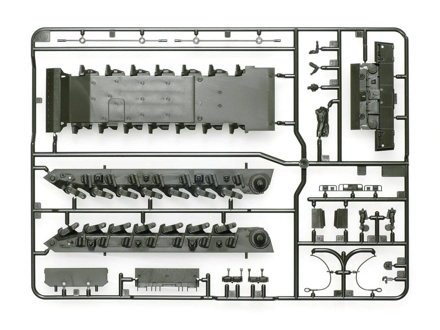 Tamiya 1/48 Military - 1/48 German Main Battle Tank Leopard 2 A7V - 32607 - Product Image
