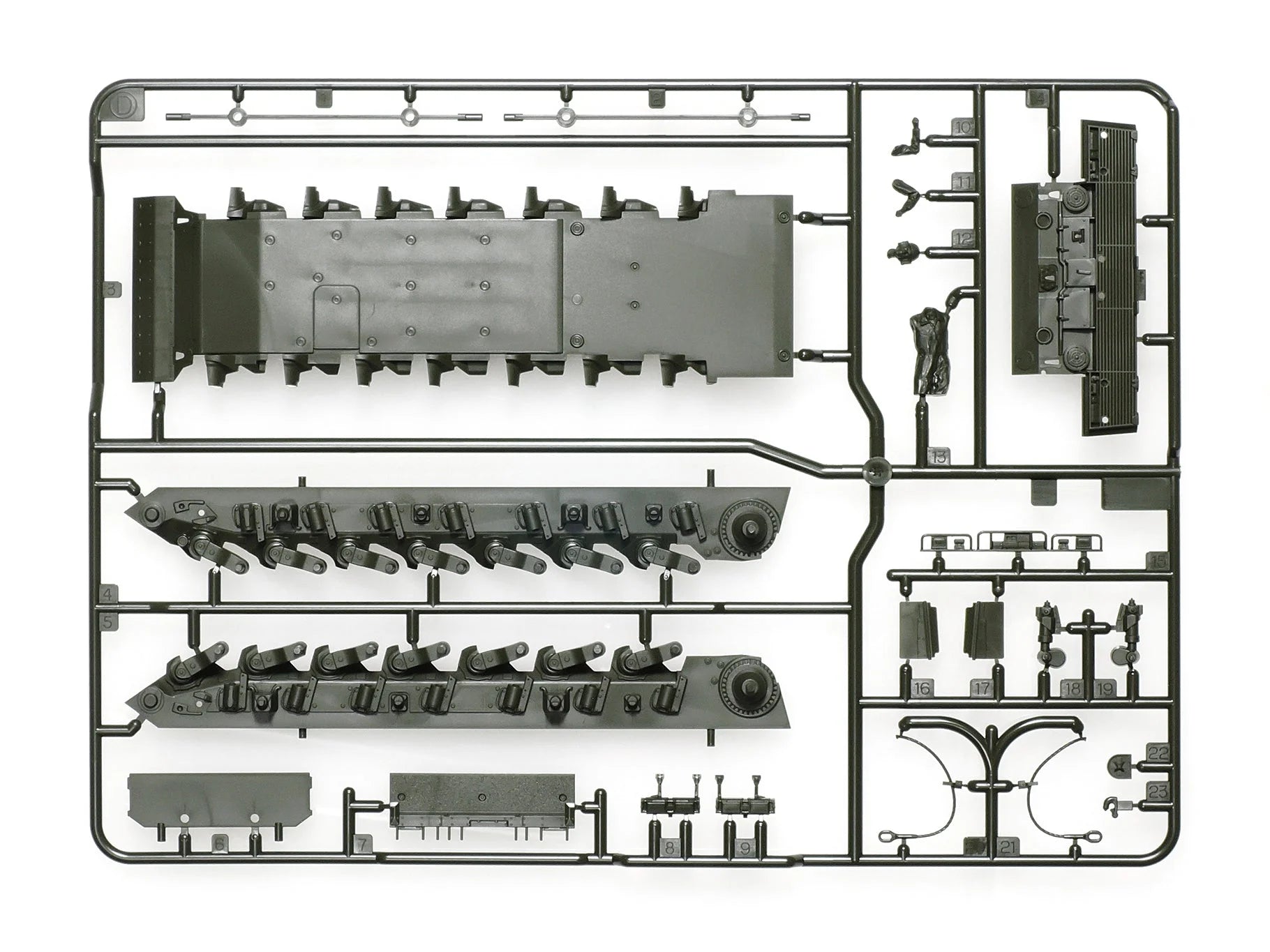 Tamiya 1/48 Military - 1/48 German Main Battle Tank Leopard 2 A7V - 32607 - Product Image