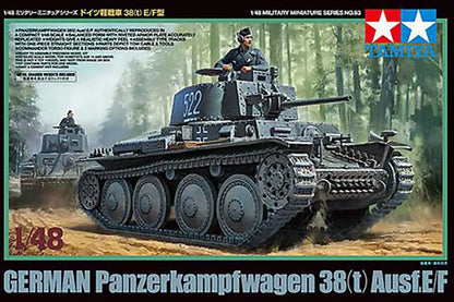Tamiya 1/48 Military - 1/48 Panzer 38(T) Ausf E/F - 32583 - Product Image