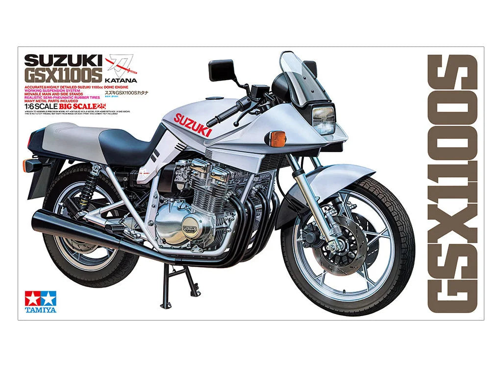 Tamiya 1/6 Bikes - Suzuki GSX1100S Katana - 16025 - Product Image