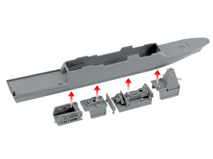 Tamiya 1/700 Ships - 1/700 FFM-1 MOGAMI   - 31037 - Product Image