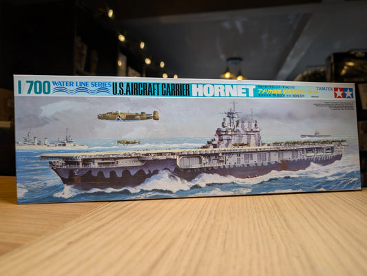 Tamiya 1/700 Ships - HORNET Aircraft CARRIER - 77510 - Product Image