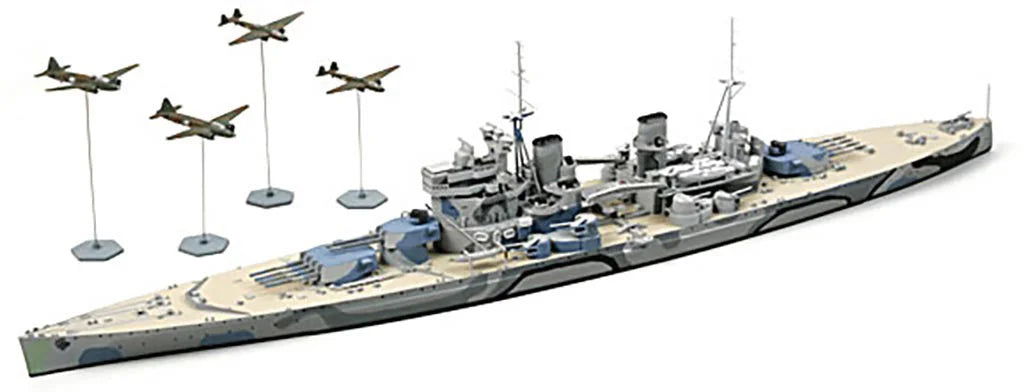 Tamiya 1/700 Ships - Prince Of Wales Battle Of Malaya - 31615 - Product Image