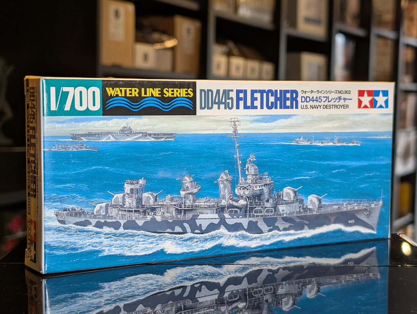 Tamiya 1/700 Ships - U.S. Navy DD-445 Fletcher - 31902 - Product Image