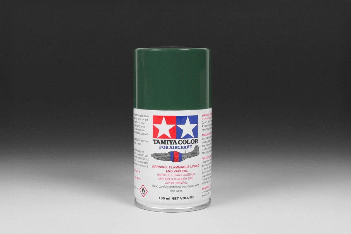 Tamiya AS Sprays - AS-17 Dark Green (IJA) - 86517 - Product Image