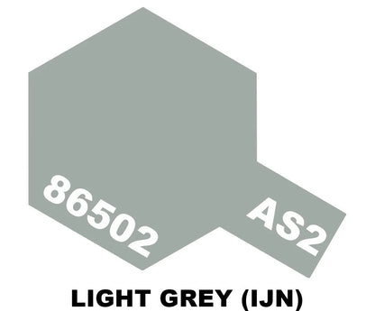 Tamiya AS Sprays - AS-2 Light Grey (IJN) - 86502 - Product Image