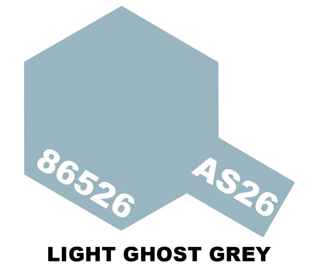 Tamiya AS Sprays - AS-26 Light Ghost Grey - 86526 - Product Image