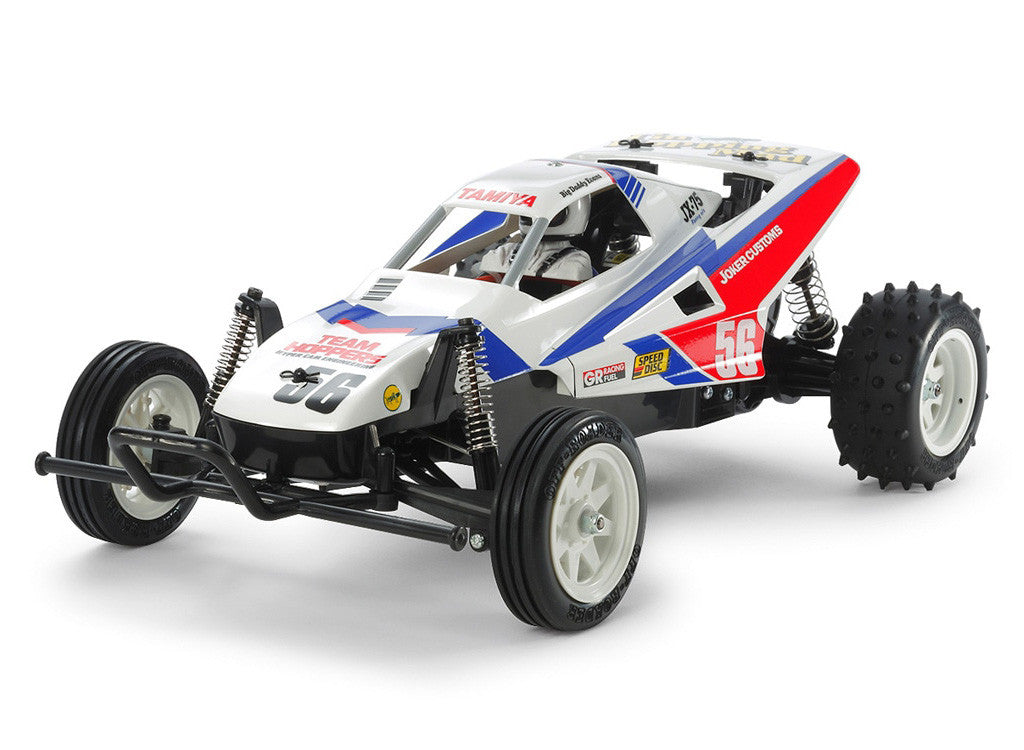 Tamiya The Grasshopper II 2017 58643 – front three quarter view