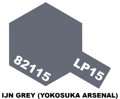 Tamiya LP Paint - LP-15 IJN Grey (Yokosuka Arsenal) - 82115 - Product Image
