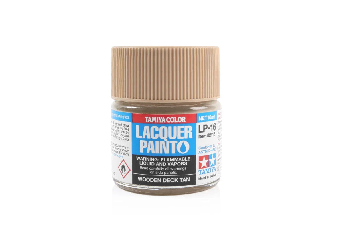 Tamiya LP Paint - LP-16 Wooden Deck Tan - 82116 - Product Image