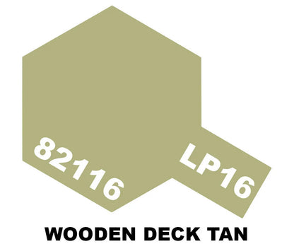 Tamiya LP Paint - LP-16 Wooden Deck Tan - 82116 - Product Image