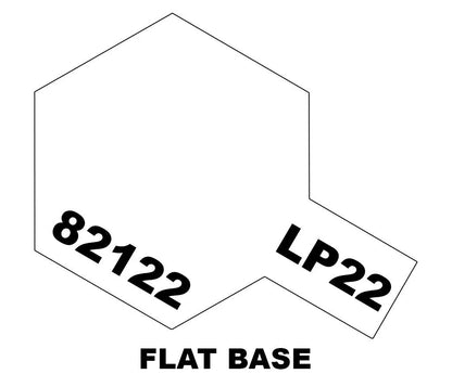 Tamiya LP Paint - LP-22 Flat Base - 82122 - Product Image
