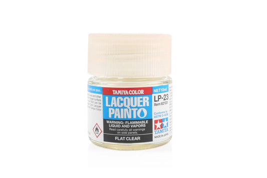 Tamiya LP-23 Flat Clear Lacquer Paint