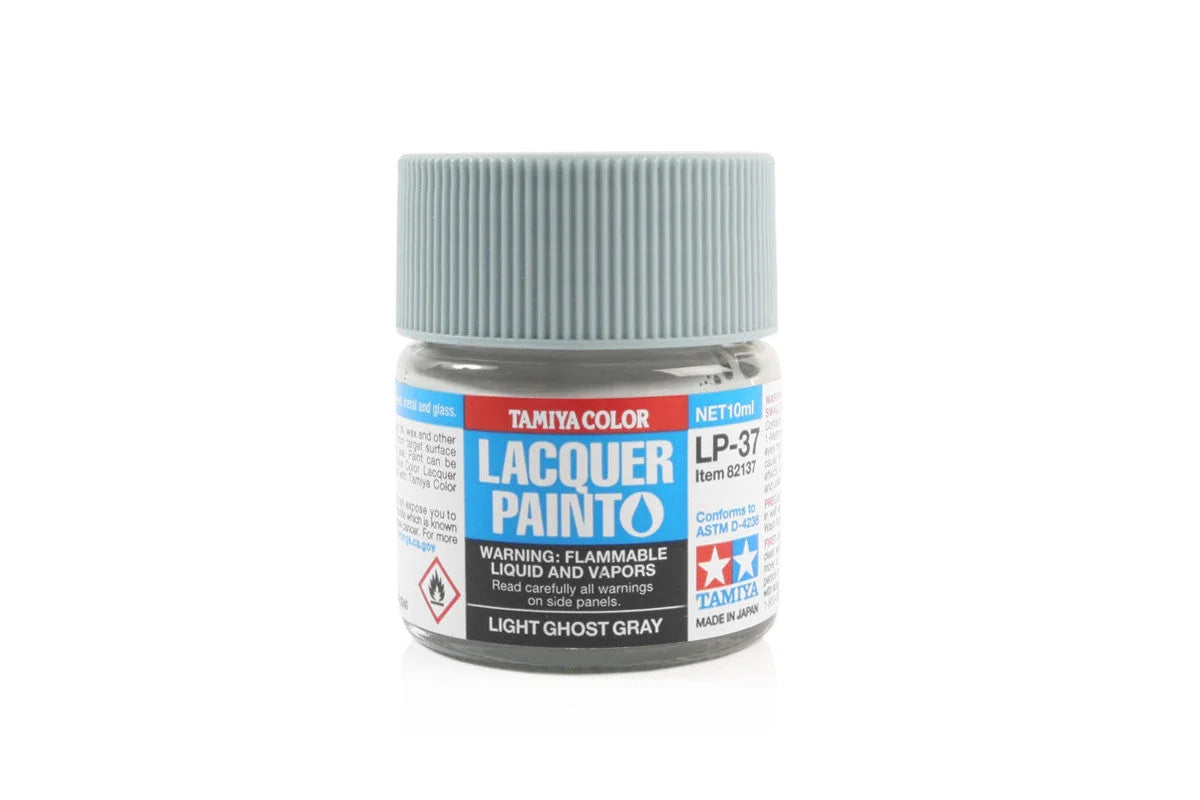 Tamiya LP Paint - LP-37 Light Ghost Grey - 82137 - Product Image