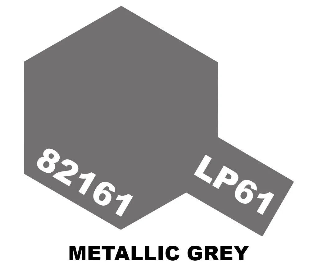 Tamiya LP Paint - LP-61 Metallic Grey - 82161 - Product Image
