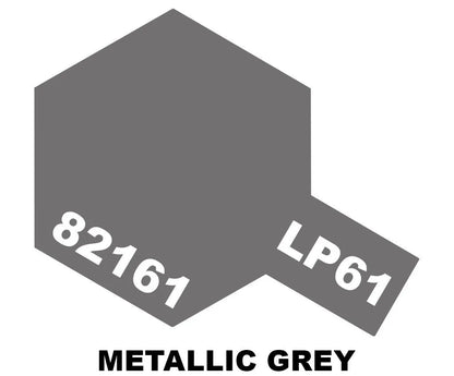 Tamiya LP Paint - LP-61 Metallic Grey - 82161 - Product Image