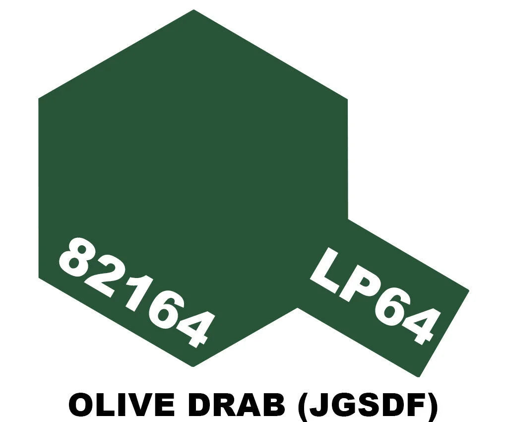 Tamiya LP Paint - LP-64 Olive Drab (JGSDF) - 82164 - Product Image