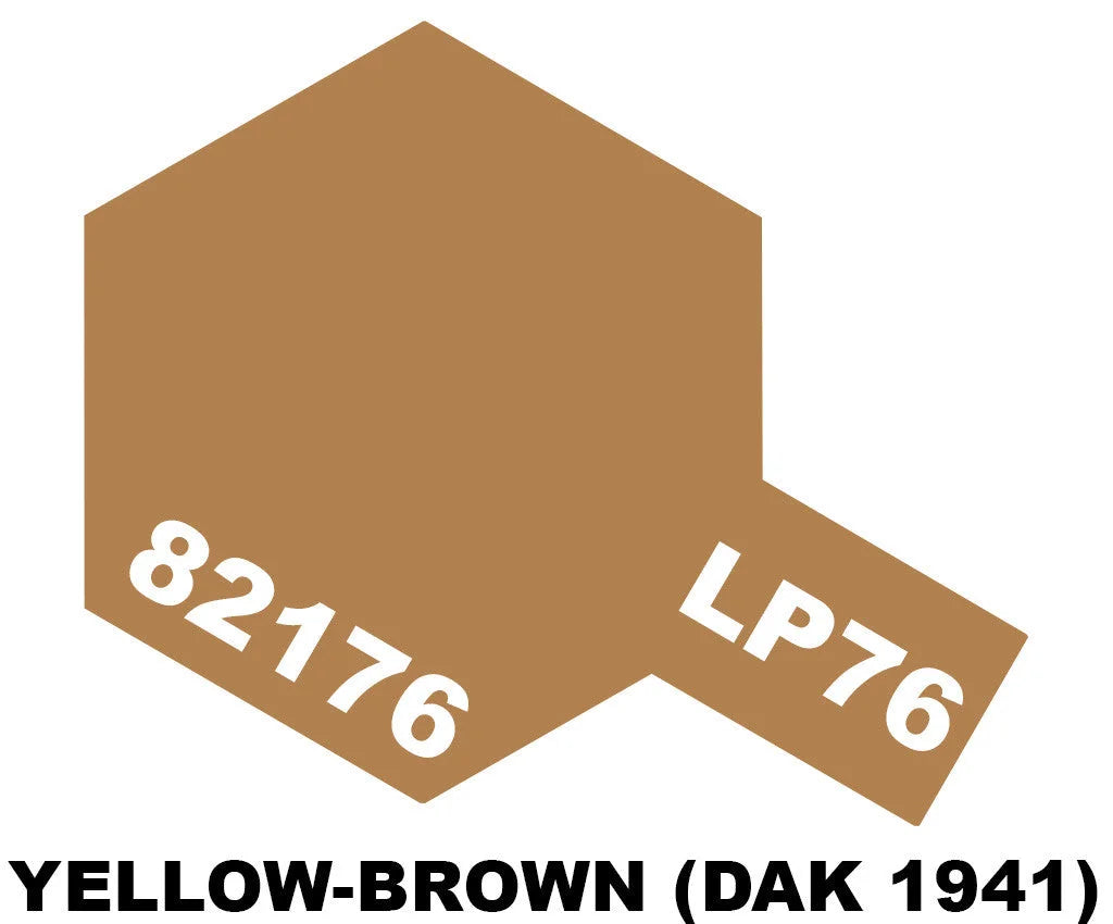 Tamiya LP Paint - LP-76 Yellow-Brown (DAK 1941) - 82176 - Product Image