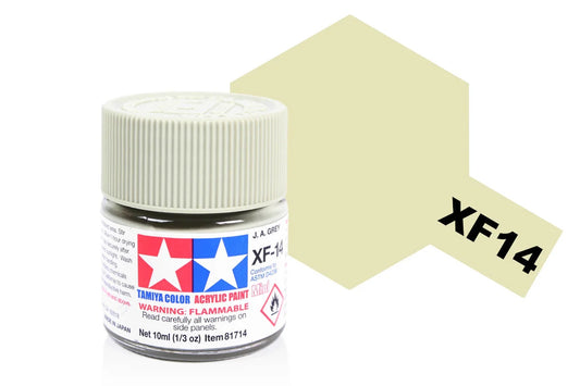 Tamiya Acrylic Mini XF-14 J.A. Grey 10ml (81714)