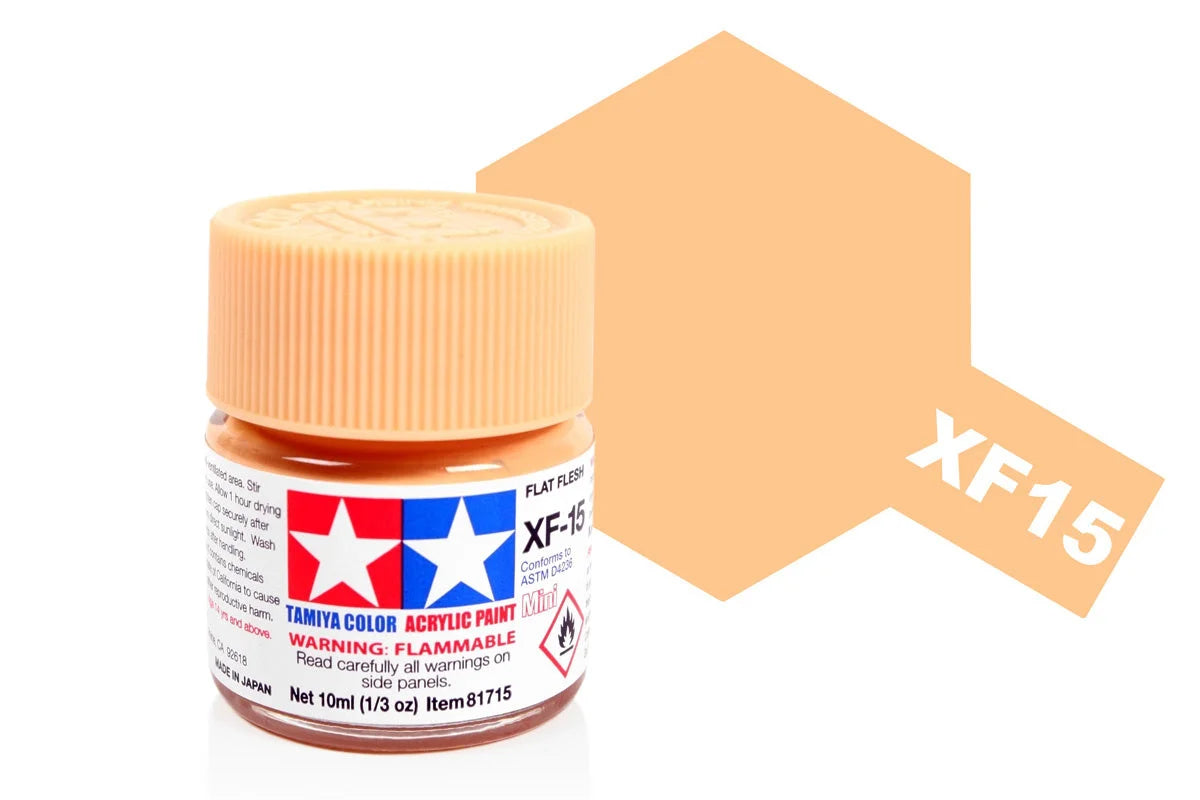 Tamiya Acrylic Mini XF-15 Flat Flesh 10ml (81715)