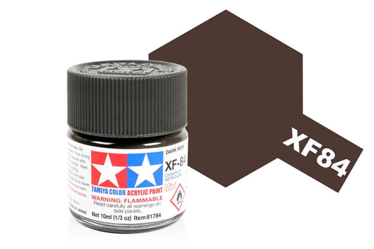 Tamiya Mini Acrylic - Acrylic Mini XF-84 Dark Iron - 81784 - Product Image