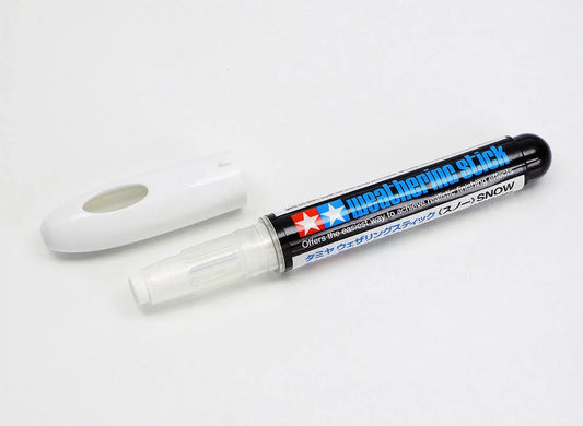 Tamiya Mini Acrylic - Weathering Stick - Snow - 87082 - Product Image