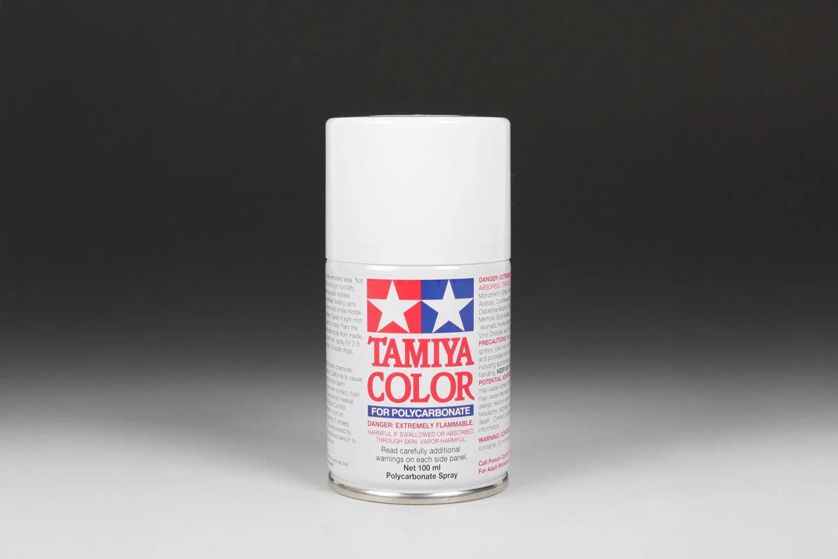 Tamiya PC Sprays - PS-1 White - 86001 - Product Image